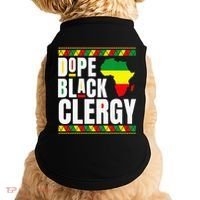African American Religious Proud Dope Black Clergy Doggie Tank thumb 0
