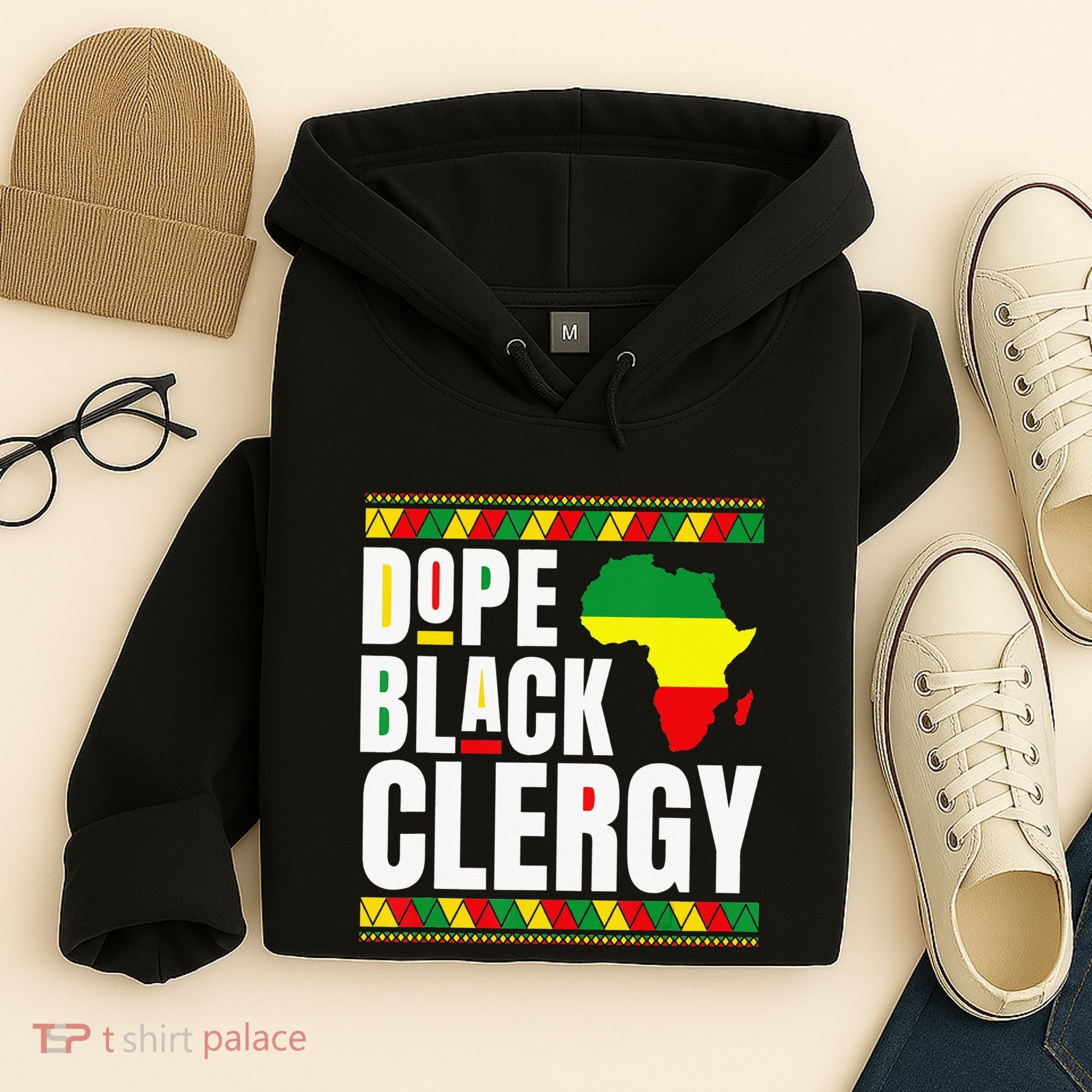African American Religious Proud Dope Black Clergy Hoodie