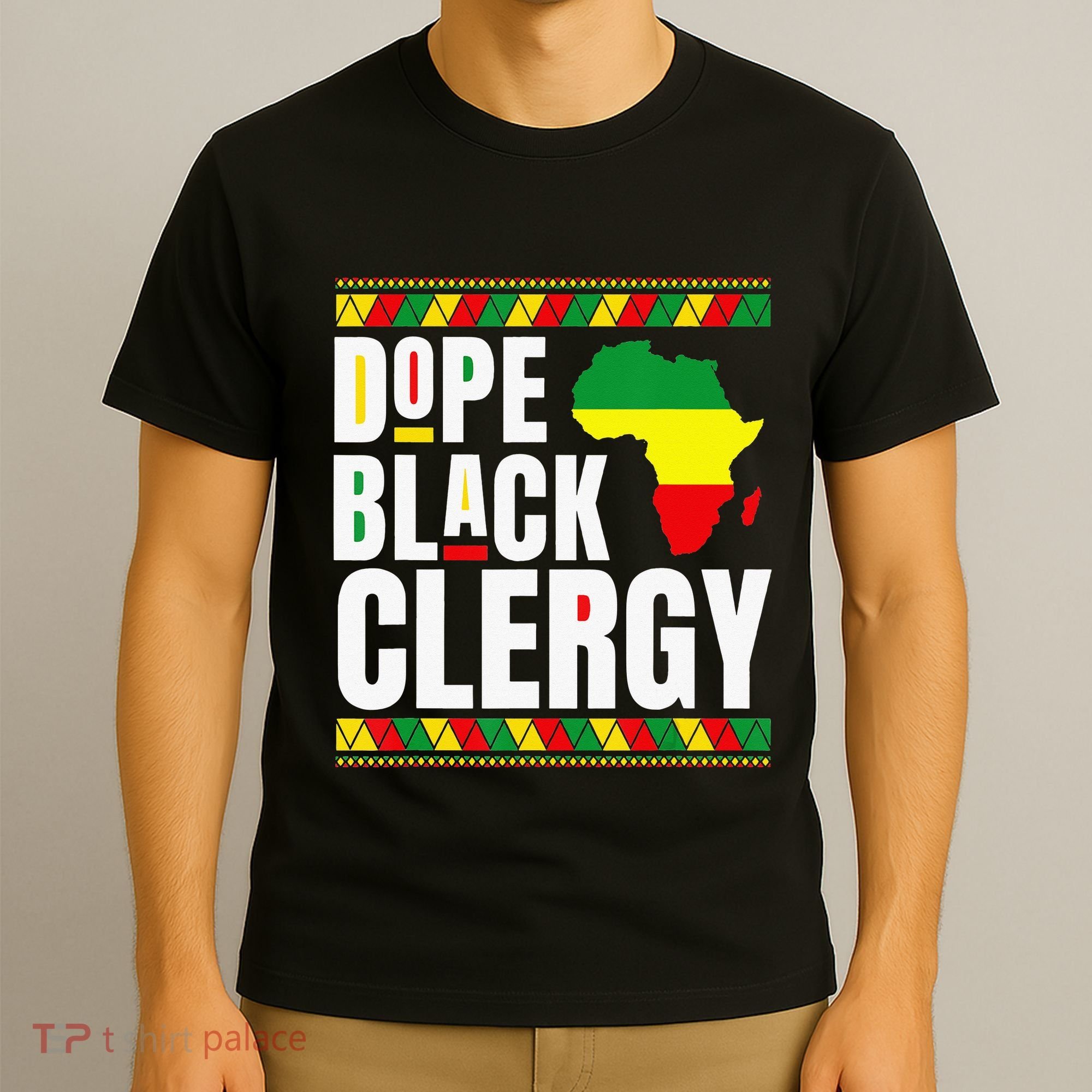 African American Religious Proud Dope Black Clergy T-Shirt