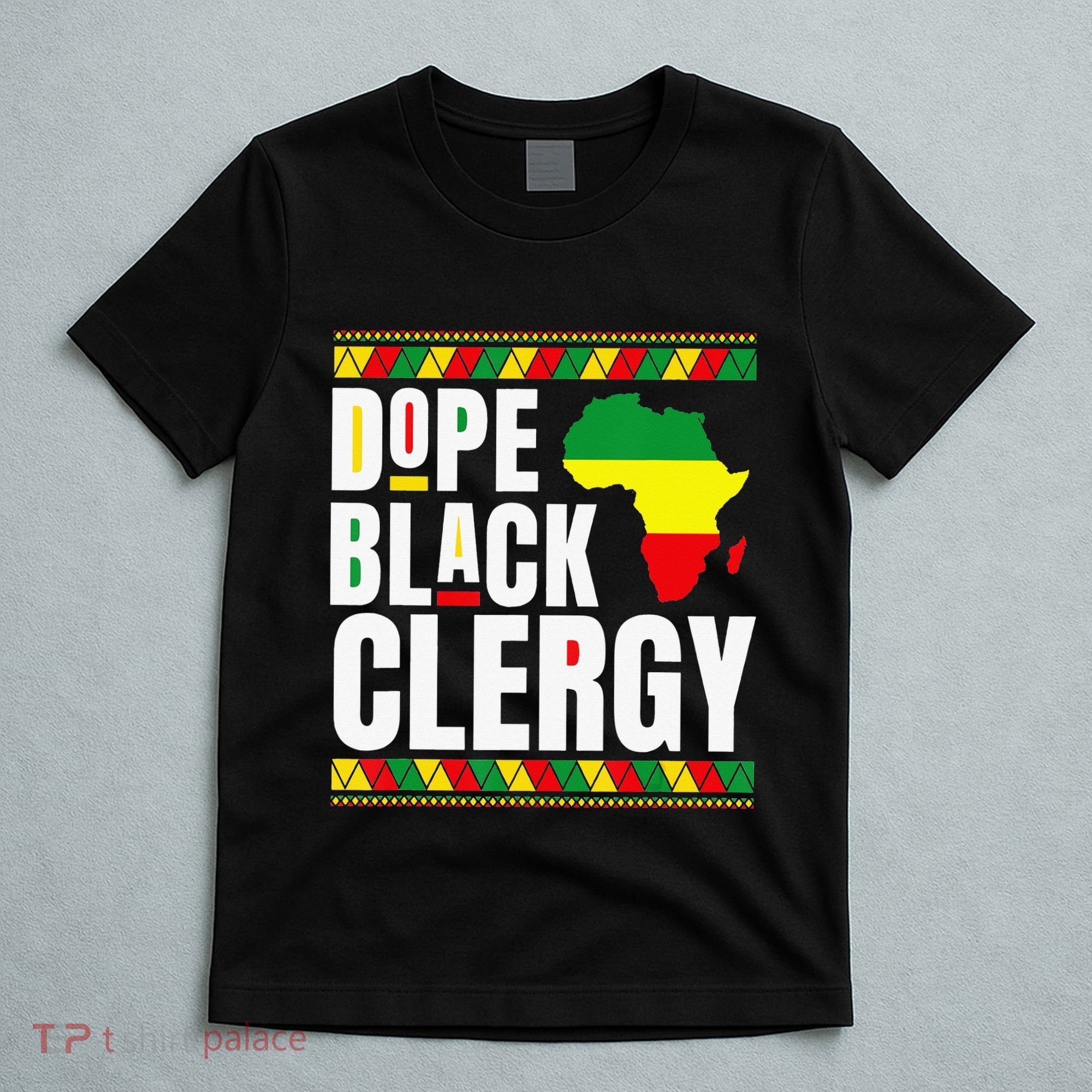 African American Religious Proud Dope Black Clergy T-Shirt