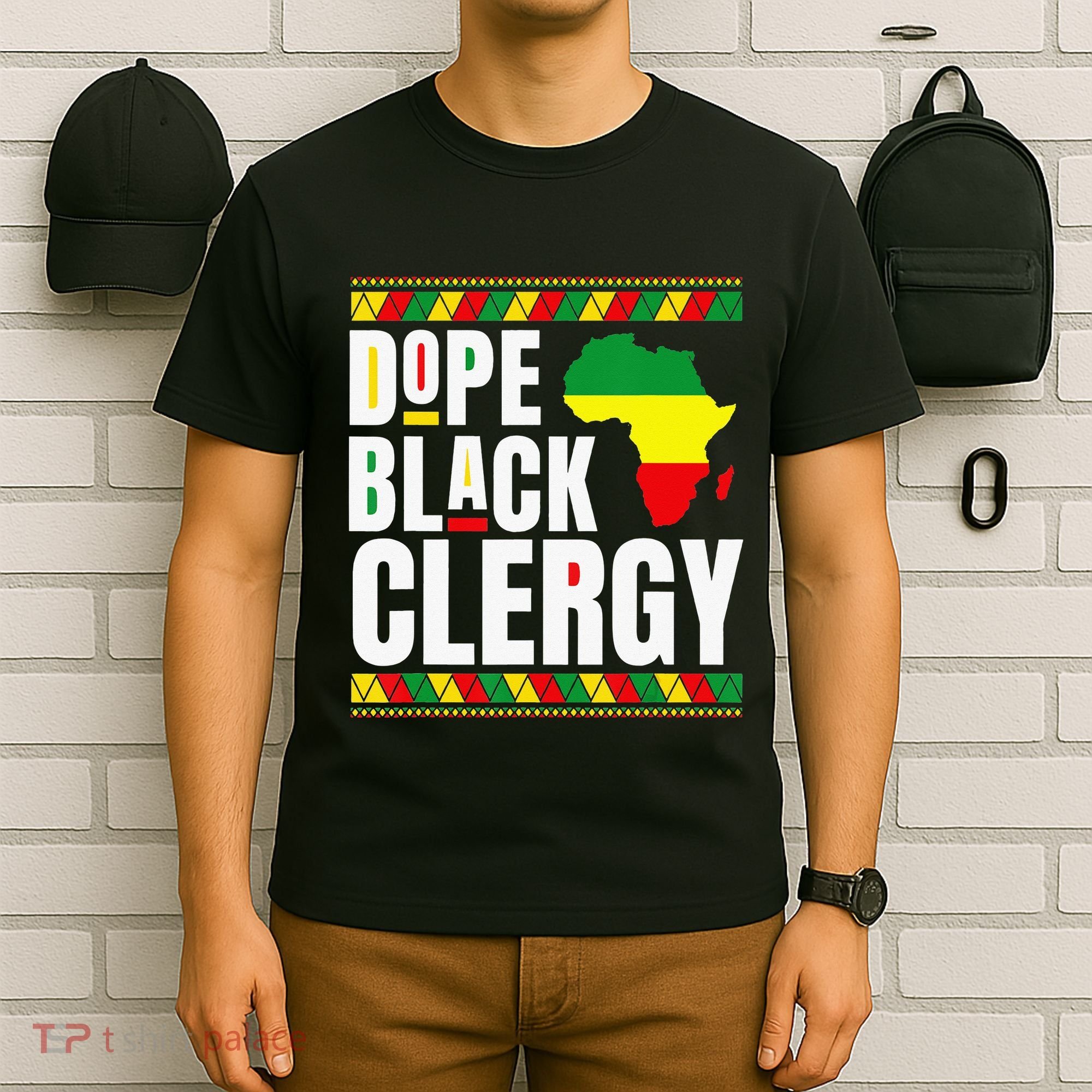 African American Religious Proud Dope Black Clergy T-Shirt