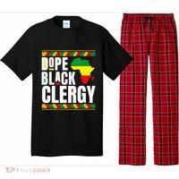 African American Religious Proud Dope Black Clergy Pajama Set thumb 0
