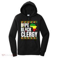 African American Religious Proud Dope Black Clergy Women's Hoodie thumb 0