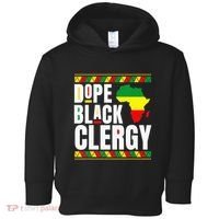 African American Religious Proud Dope Black Clergy Toddler Hoodie thumb 0