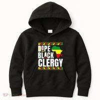 African American Religious Proud Dope Black Clergy Kids Hoodie thumb 0