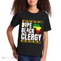 African American Religious Proud Dope Black Clergy Kids T-Shirt thumb 2