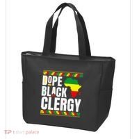 African American Religious Proud Dope Black Clergy Tote Bag thumb 3