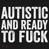 Autistic And Ready To Fuck Autism Awareness Funny Saying Gift Ornament thumb 1