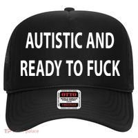 Autistic And Ready To Fuck Funnyr Vulgar Perfect Hat thumb 0