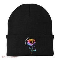 Autism Awareness Rainbow Sunflower Beanie thumb 0