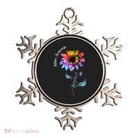 Autism Awareness Rainbow Sunflower Ornament thumb 0