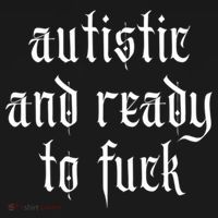 Autistic And Ready To Fuck Goth Autism Tism Punk Grunge Great Gift Women's Hoodie thumb 2