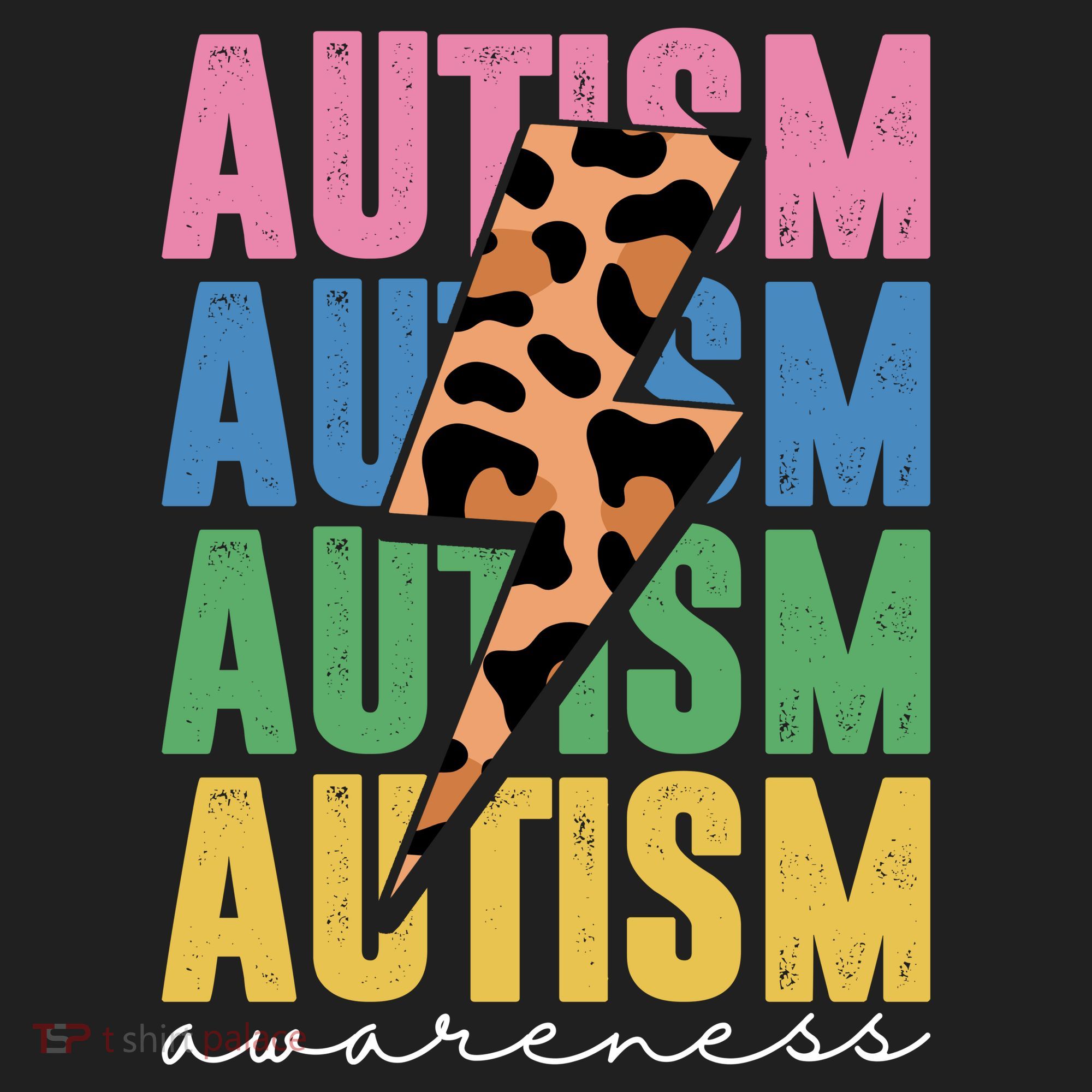 Autism Awareness Retro Cheetah Women's Sweatshirt
