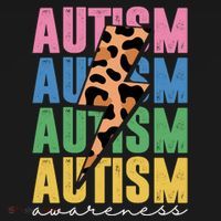 Autism Awareness Retro Cheetah Tote Bag thumb 4