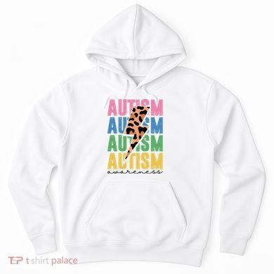 Autism Awareness Retro Cheetah Hoodie