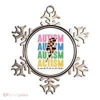 Autism Awareness Retro Cheetah Ornament thumb 0