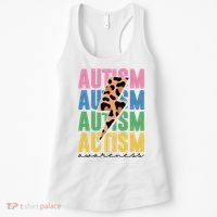 Autism Awareness Retro Cheetah Women's Tank Top thumb 0