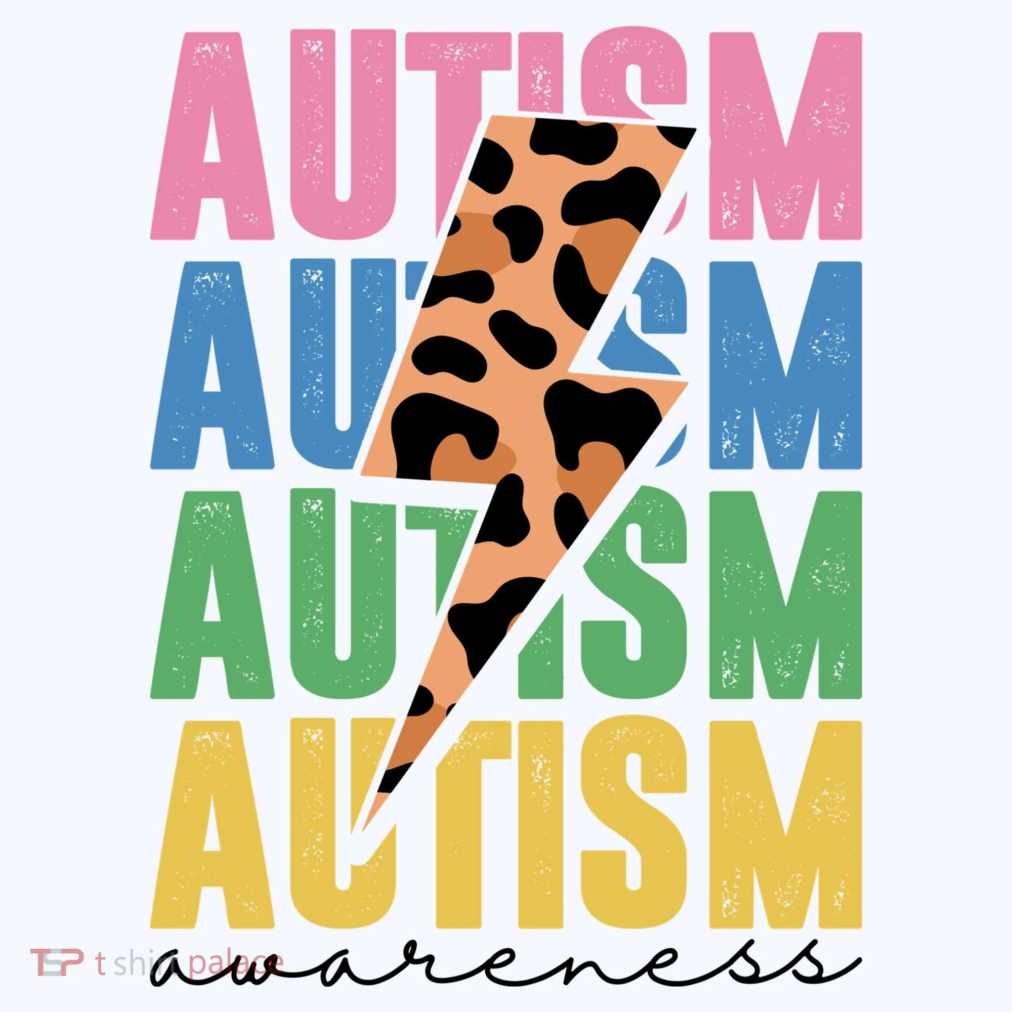 Autism Awareness Retro Cheetah Hat