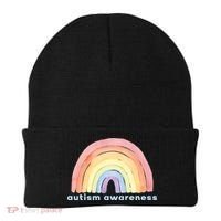 Autism Awareness Rainbow Beanie thumb 0