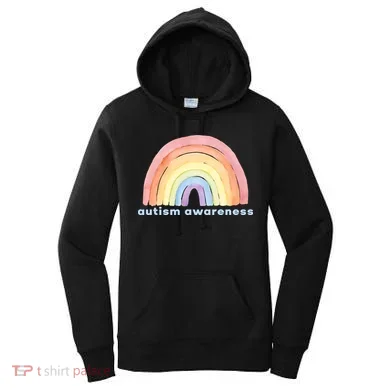 Autism Awareness Rainbow Women's Hoodie
