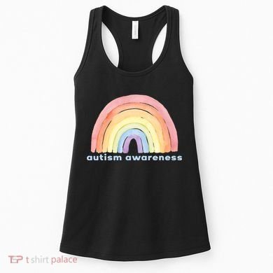 Autism Awareness Rainbow Women's Tank Top