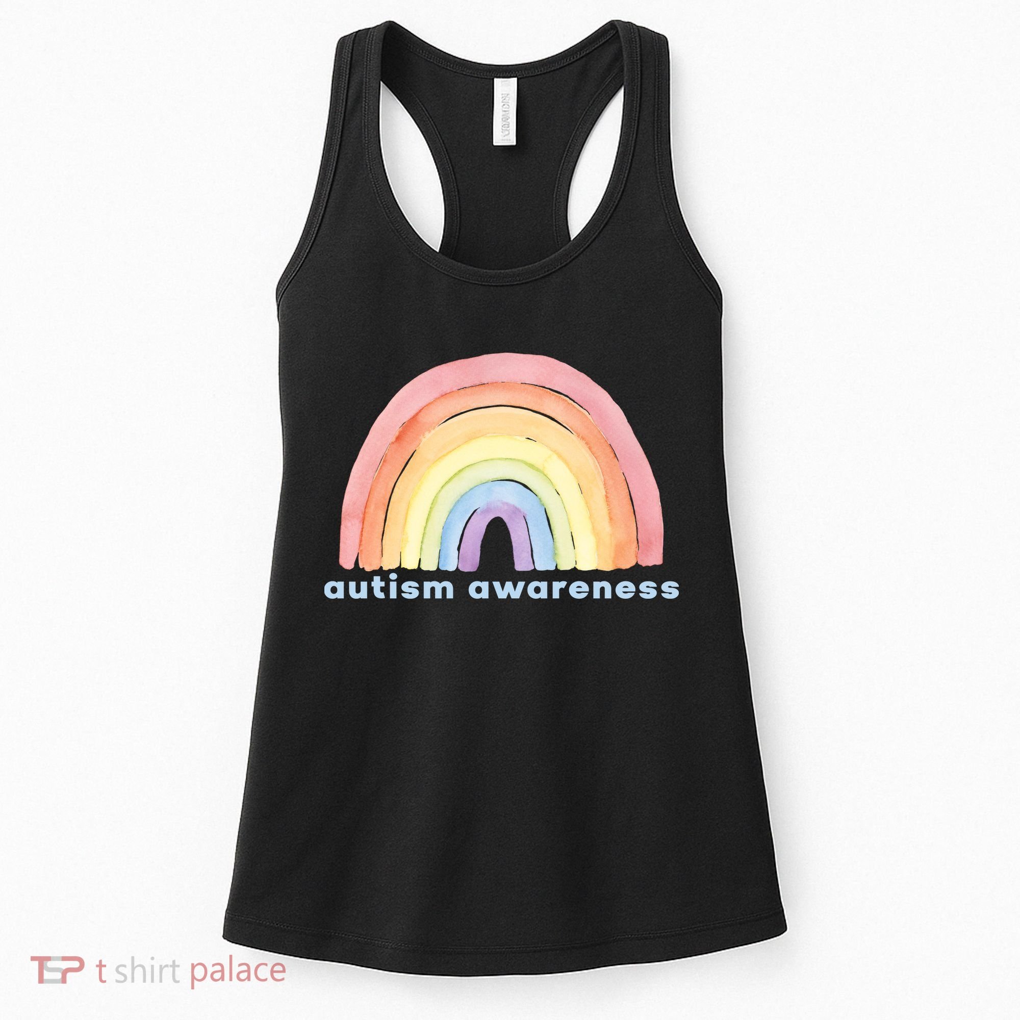 Autism Awareness Rainbow Women's Tank Top