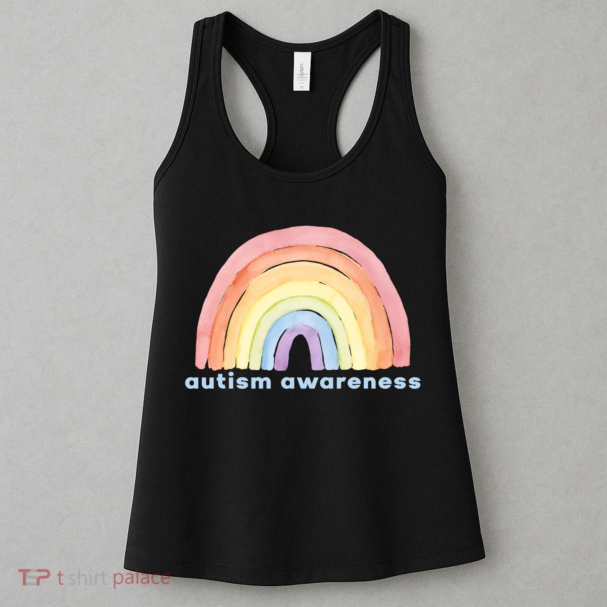 Autism Awareness Rainbow Women's Tank Top