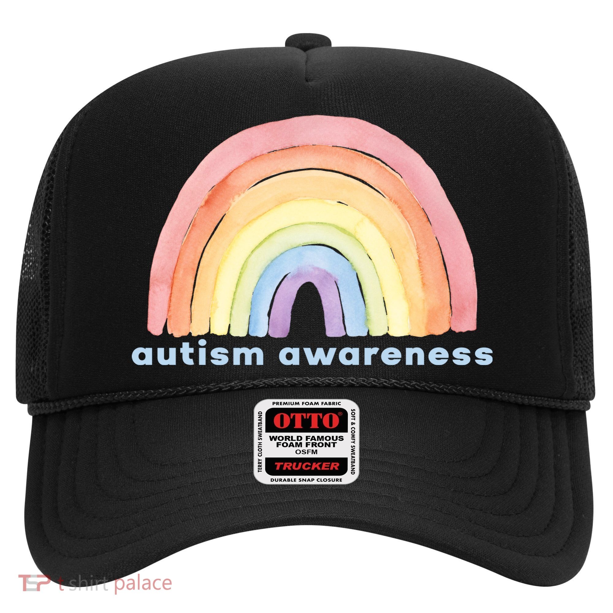 Autism Awareness Rainbow Hat
