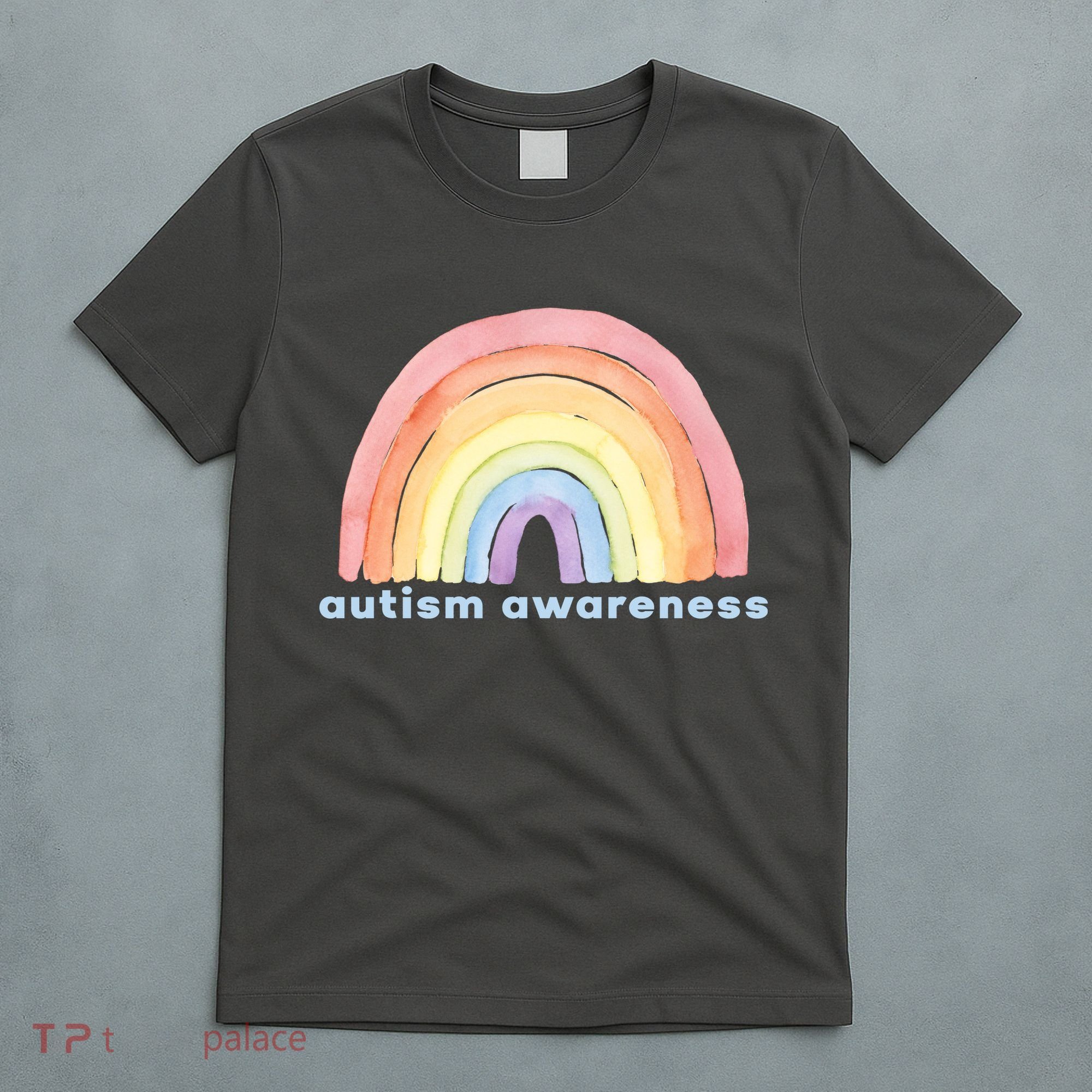 Autism Awareness Rainbow T-Shirt
