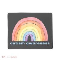 Autism Awareness Rainbow Mousepad thumb 0