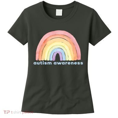 Autism Awareness Rainbow Women's T-Shirt