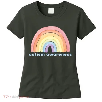 Autism Awareness Rainbow Women's T-Shirt