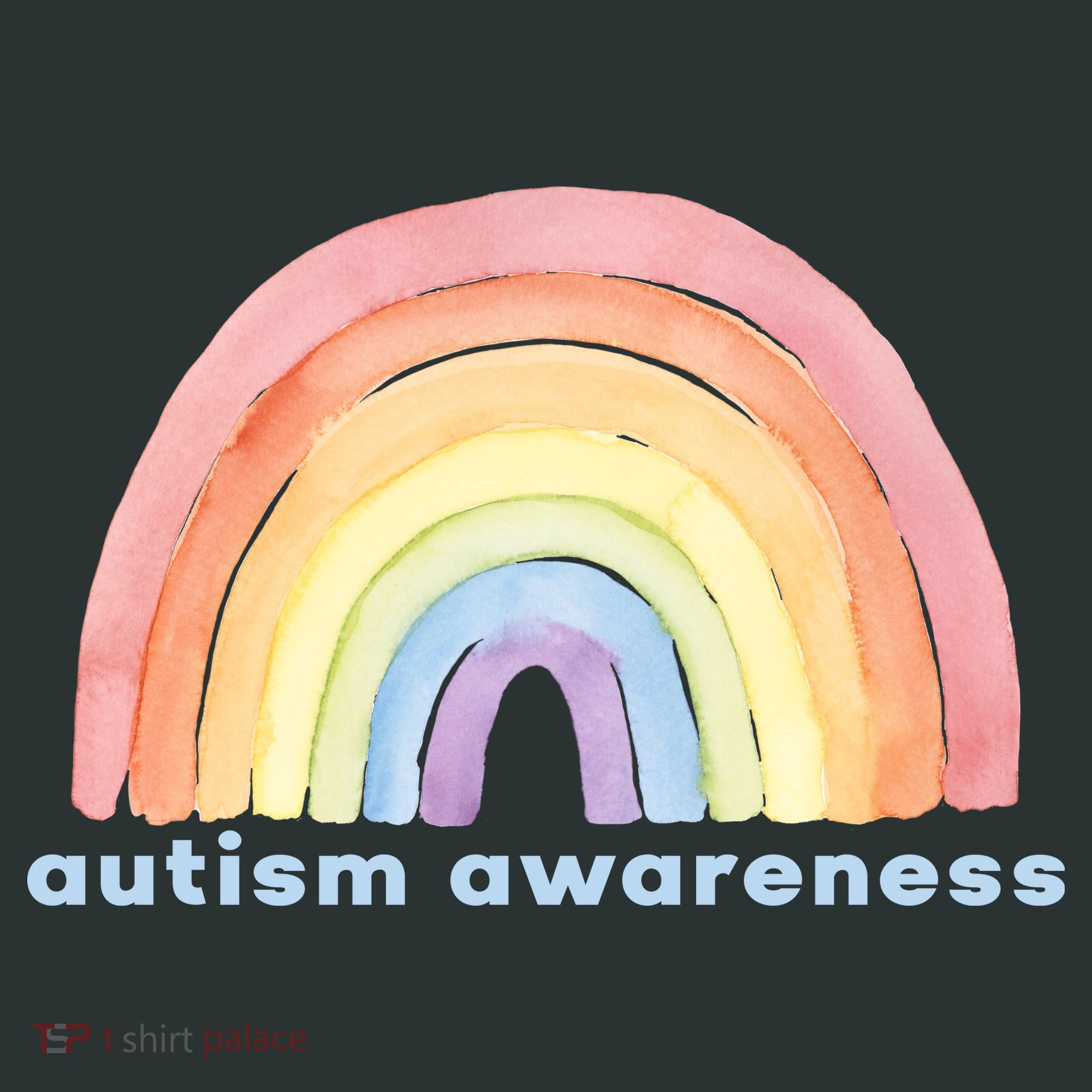 Autism Awareness Rainbow Women's T-Shirt