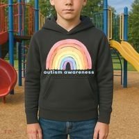 Autism Awareness Rainbow Kids Hoodie thumb 2