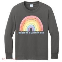 Autism Awareness Rainbow Kids Long Sleeve Shirt thumb 0