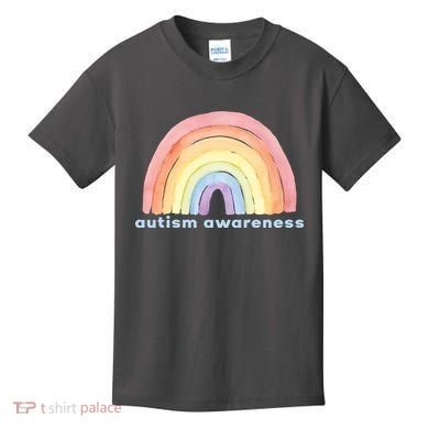 Autism Awareness Rainbow Kids T-Shirt