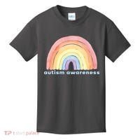 Autism Awareness Rainbow Kids T-Shirt thumb 0