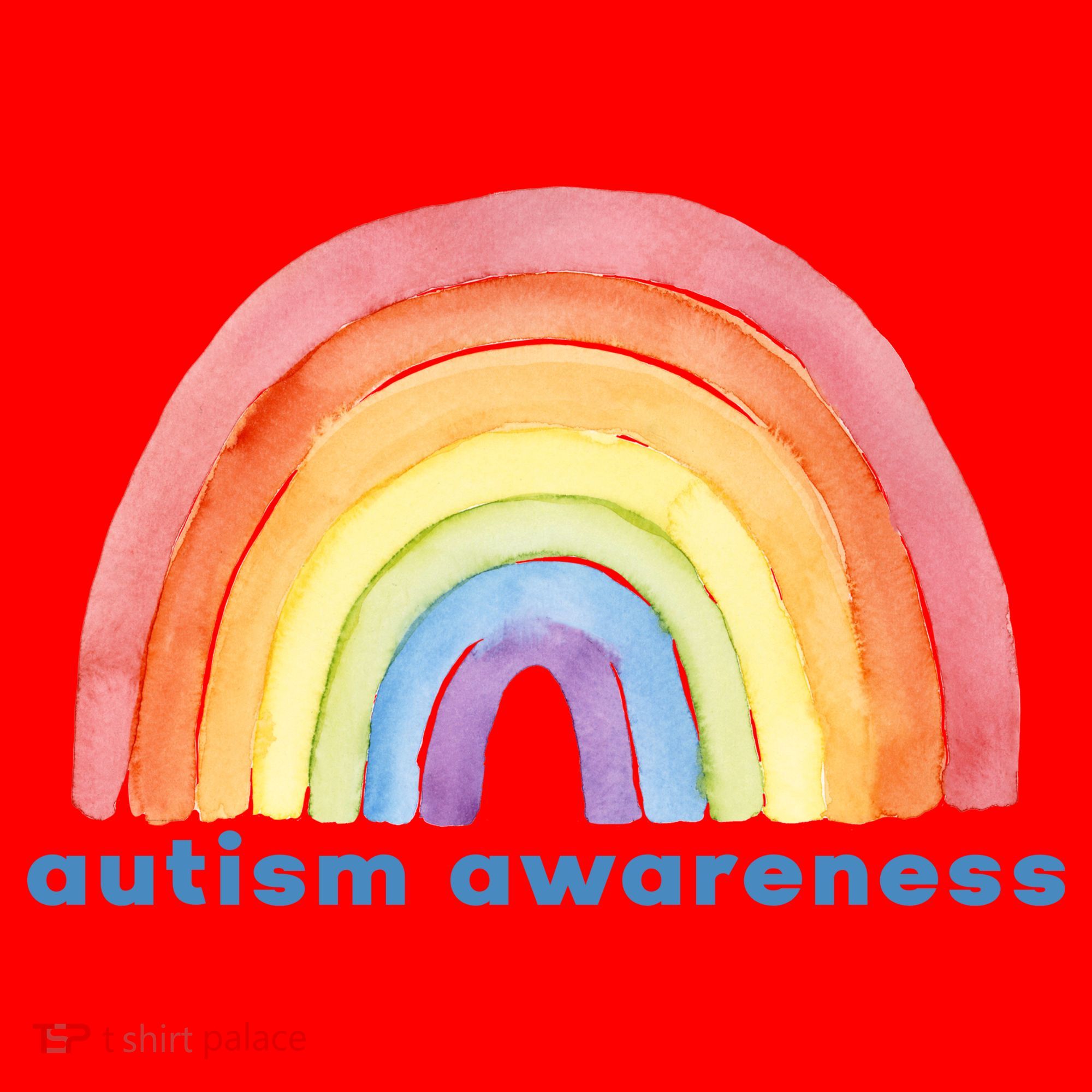 Autism Awareness Rainbow Santa Hat