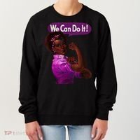 African American Rosie The Riveter Black History Women's Sweatshirt thumb 0