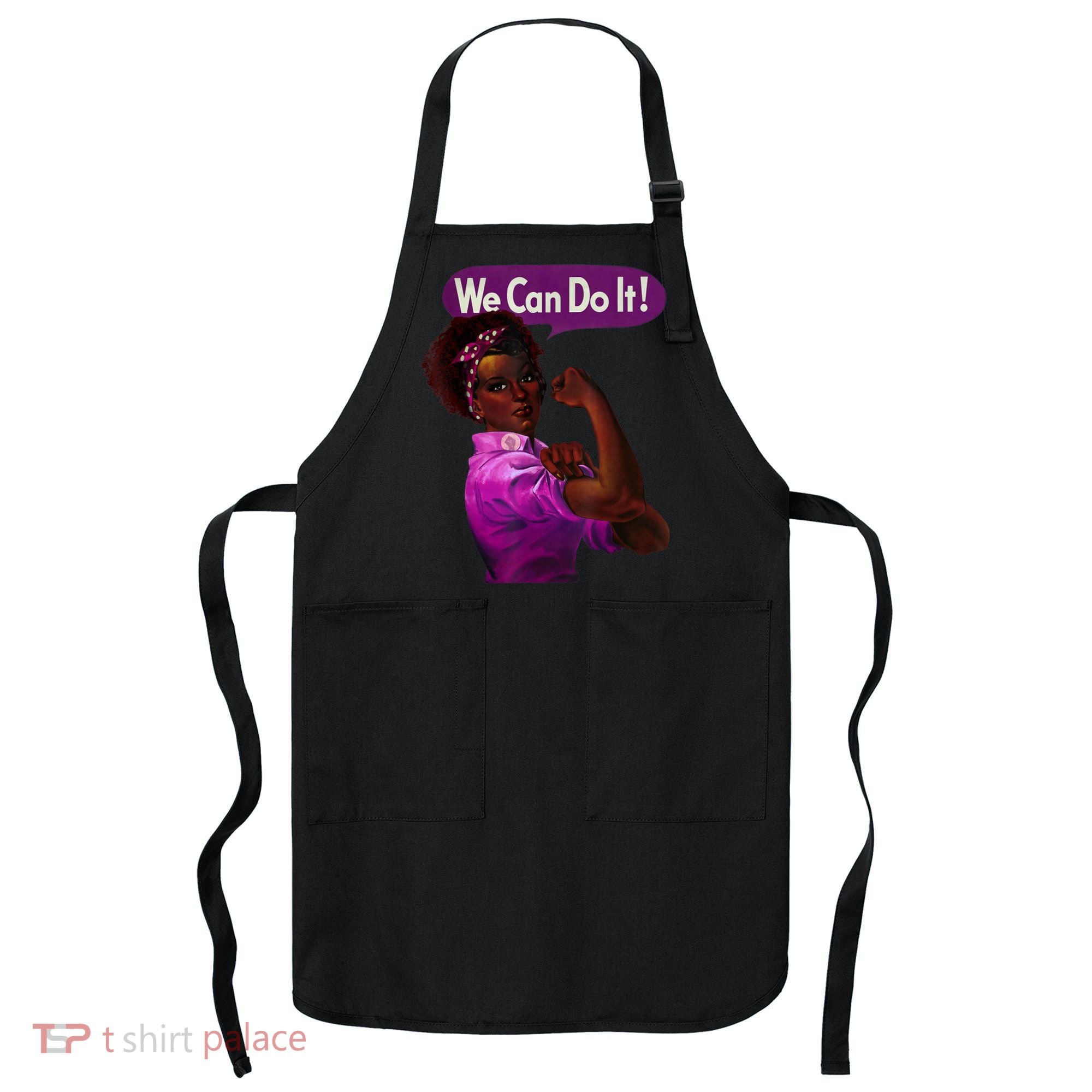 African American Rosie The Riveter Black History Apron