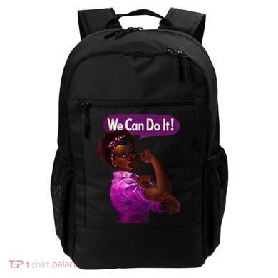 African American Rosie The Riveter Black History Backpack