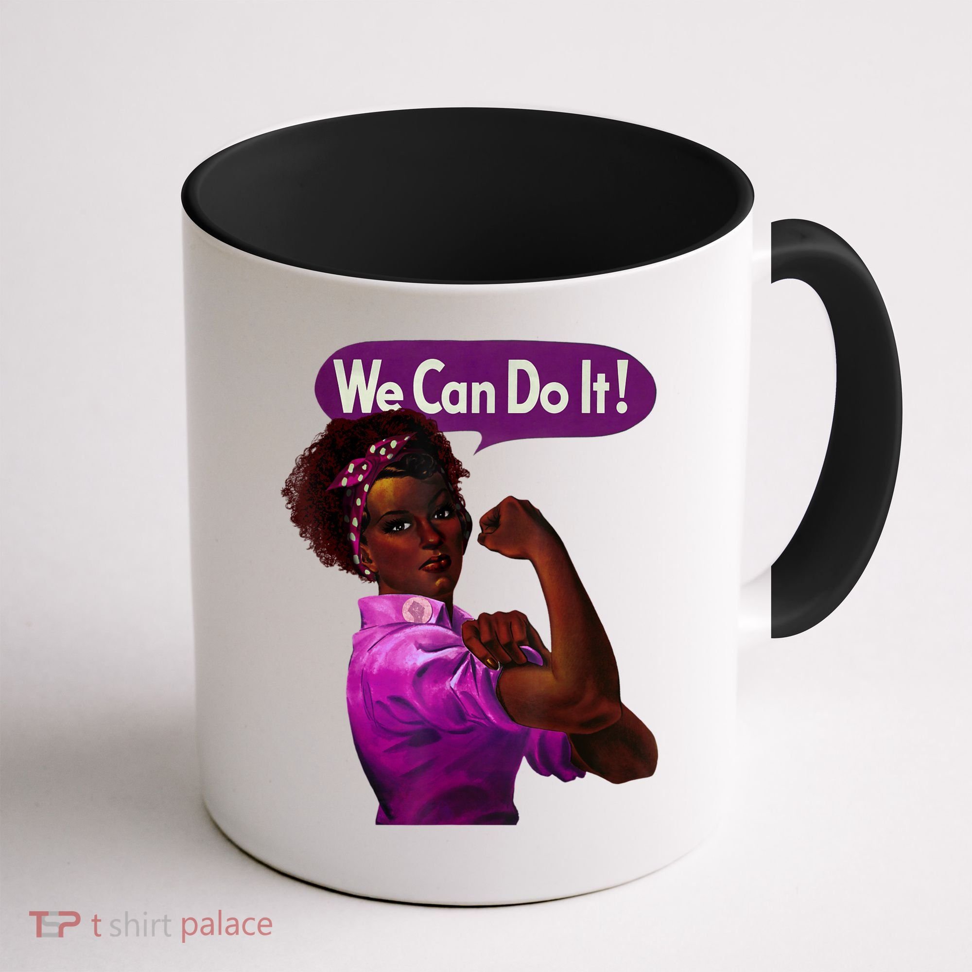 African American Rosie The Riveter Black History Coffee Mug