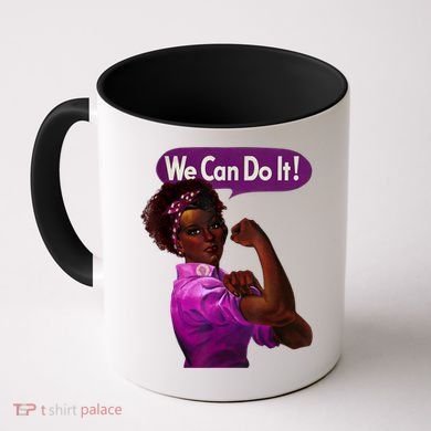 African American Rosie The Riveter Black History Coffee Mug