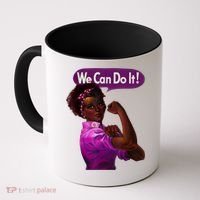 African American Rosie The Riveter Black History Coffee Mug thumb 0