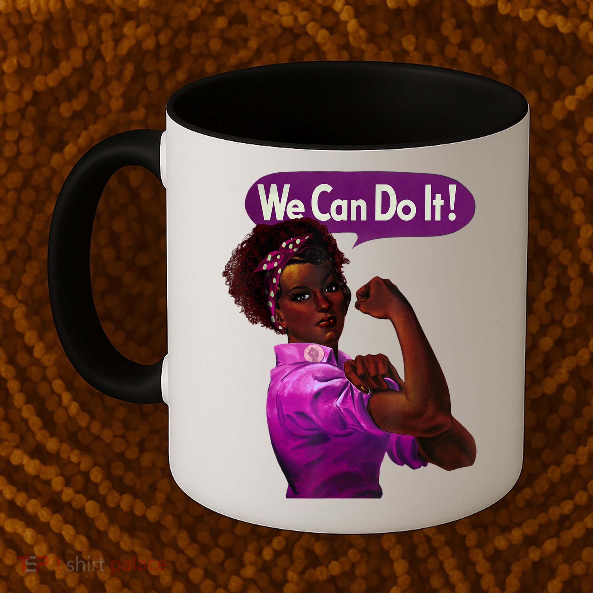 African American Rosie The Riveter Black History Coffee Mug