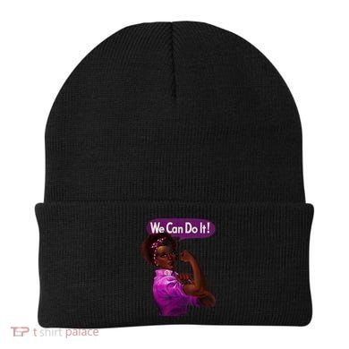 African American Rosie The Riveter Black History Beanie