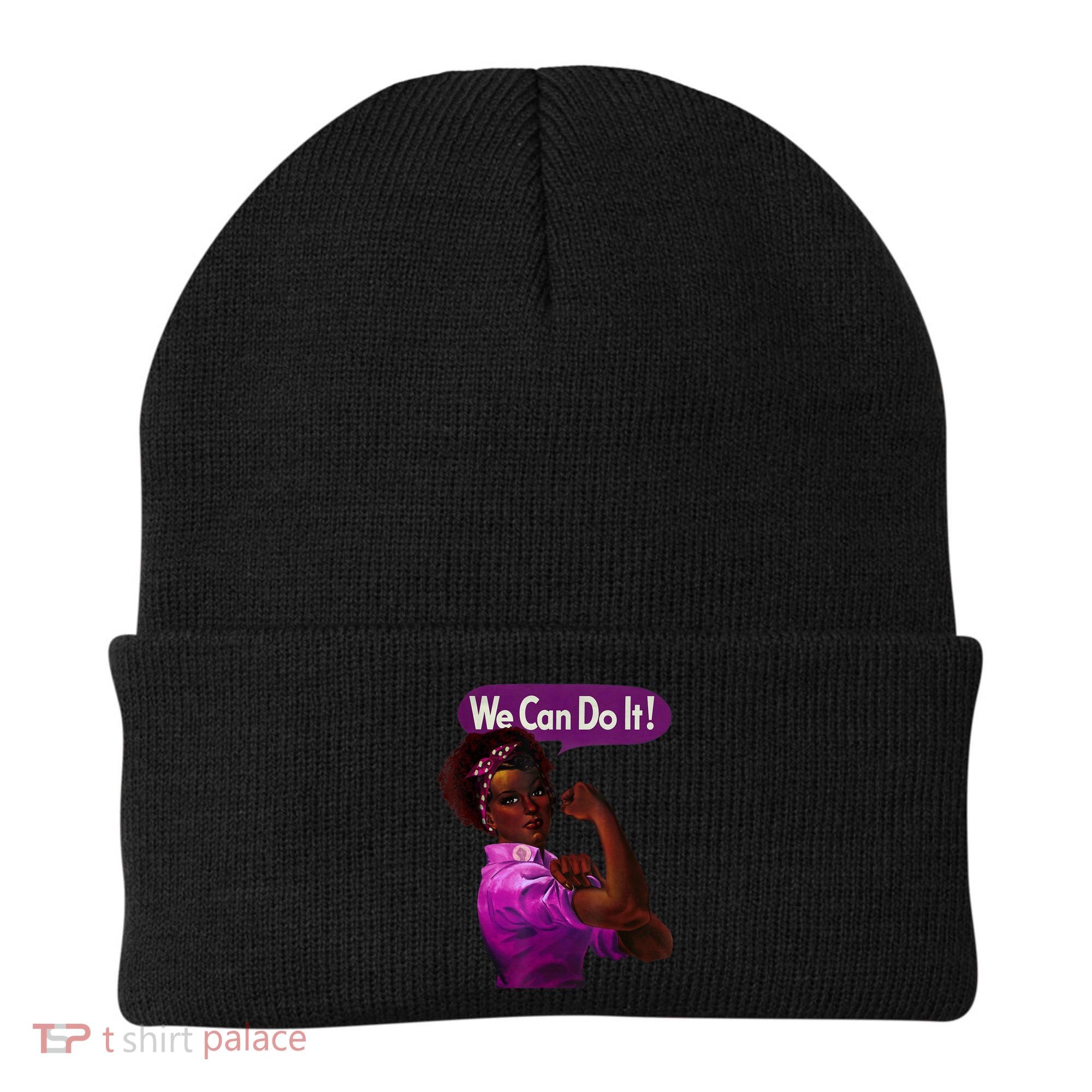 African American Rosie The Riveter Black History Beanie