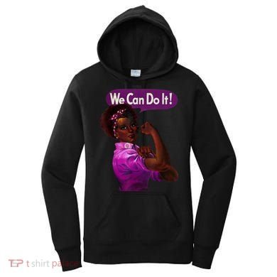 African American Rosie The Riveter Black History Women's Hoodie