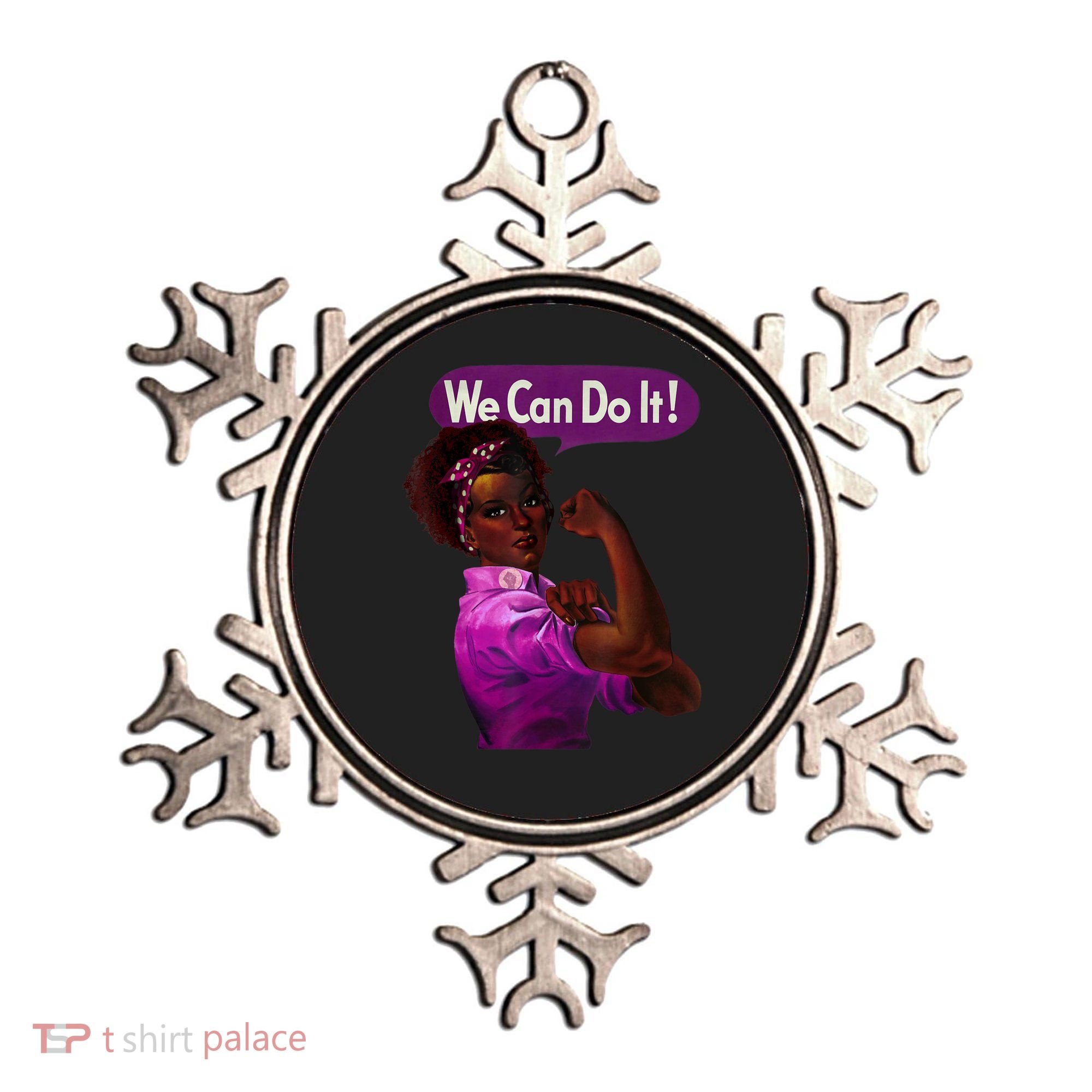 African American Rosie The Riveter Black History Ornament