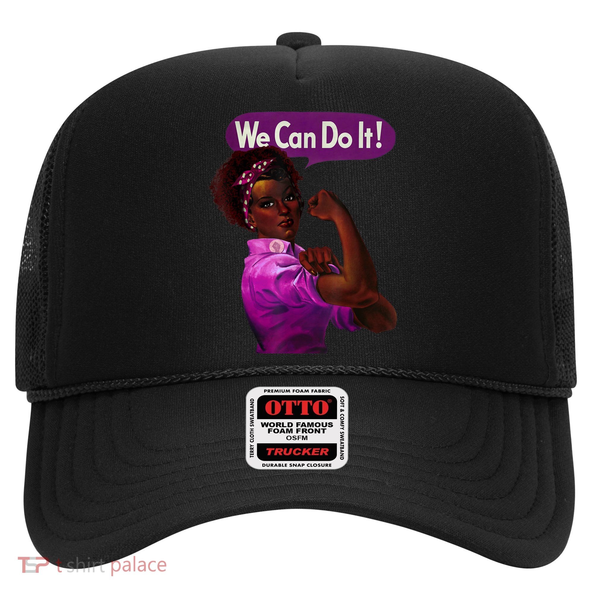 African American Rosie The Riveter Black History Hat